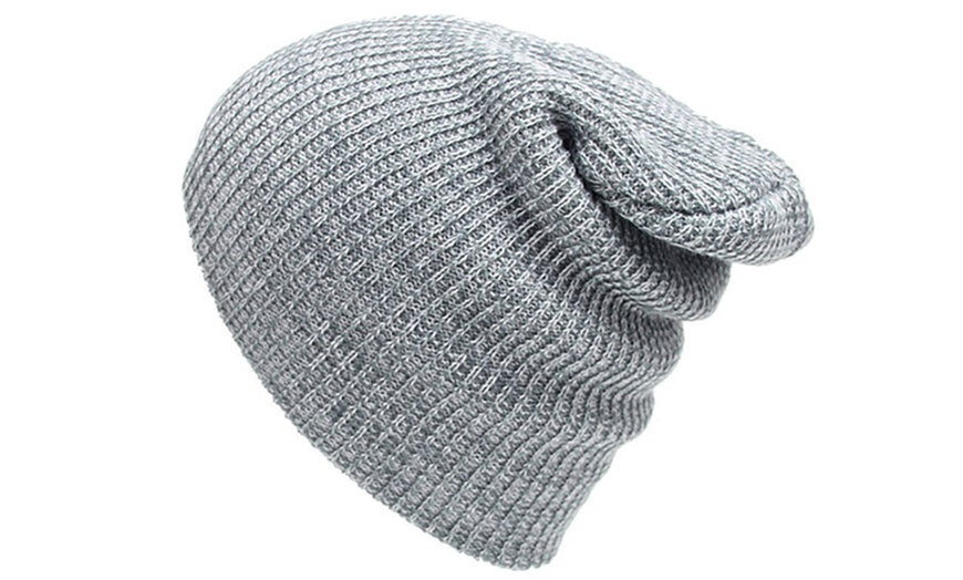 Image 5: Winter Slouchy Beanie Knitted Hat