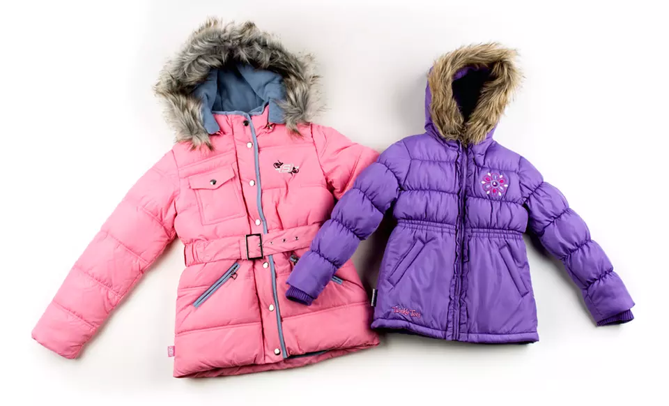 Skechers Girls' Puffer or Stadium Jacket. Multiple Colors Available. - Primary Image
