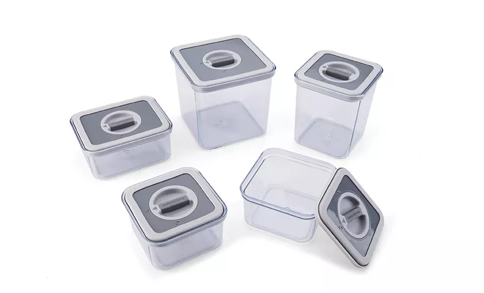 Lock and Seal Airtight Food Storage Containers. Free Returns. - Second Medium