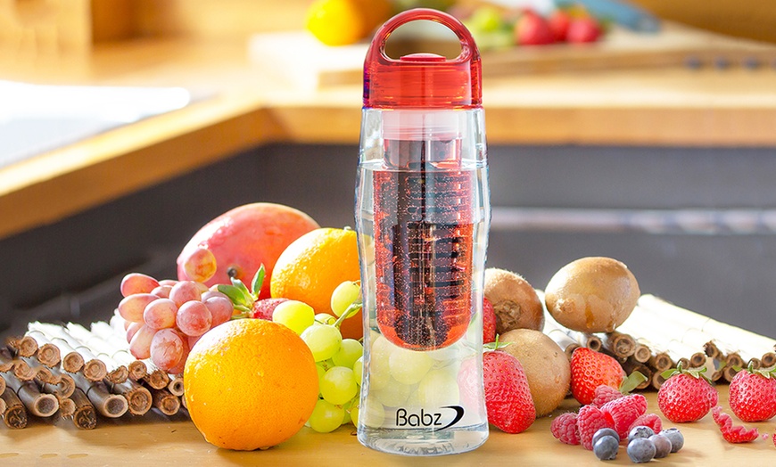 Image 2: Fruit Infusing Water Bottle