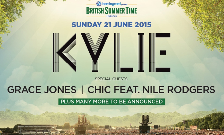 Image 1: Kylie, Hyde Park Pre-Sale Ticket