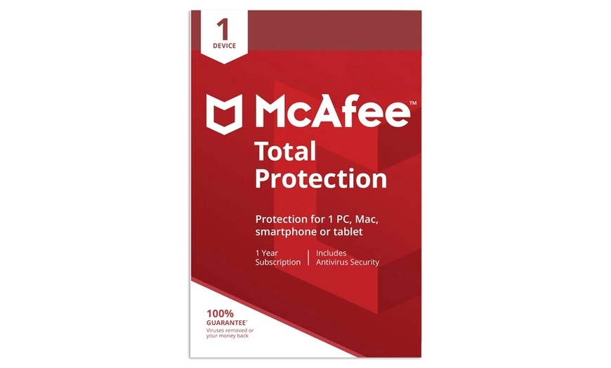 Image 1: McAfee One Year Total Protection