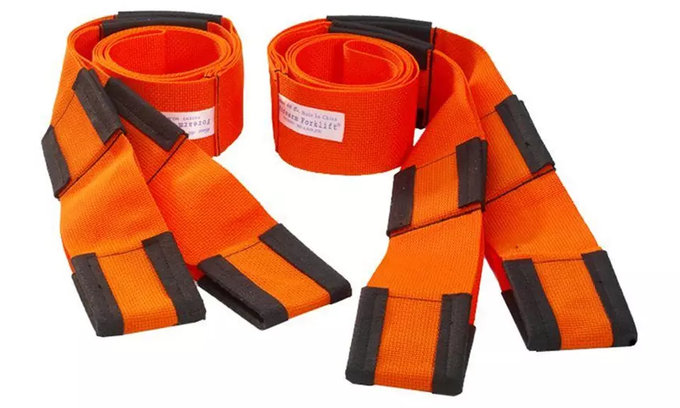 Lot de 2 Sangles de levage et de Déménagement, capacité 4 tonnes - Second Medium