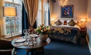 Hartje A'dam: deluxe kamer voor 2 incl. ontbijt, diner en glas cava