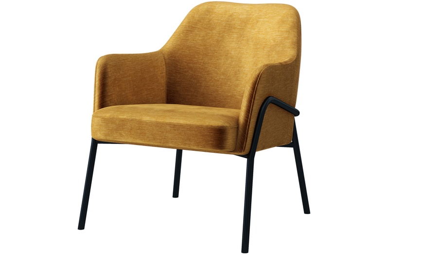 Image 4: Sillón lounge de tela Doosense