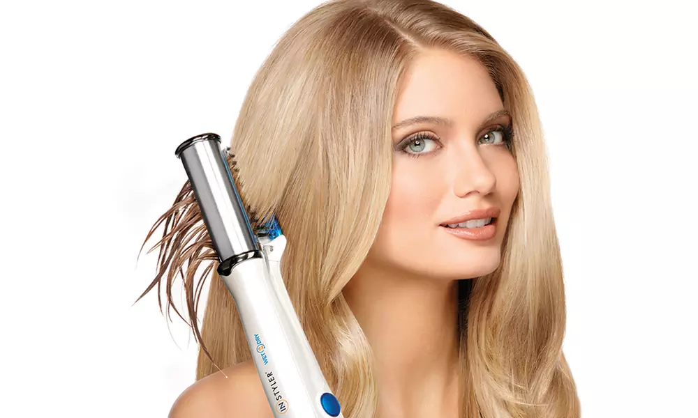 Fer rotatif séchant et lissant Instyler Wet 2 Dry à 49,90€ (52% de réduction) - Primary Image