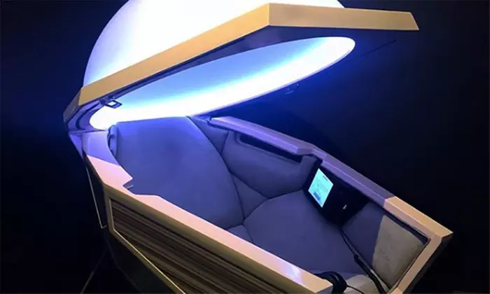 1 or 3 Somadome Meditation-Pod Sessions, or 1 Session w/ Sensory 7 Chakra Bed at Modrn Sanctuary (Up to 34% Off) - Primary Image