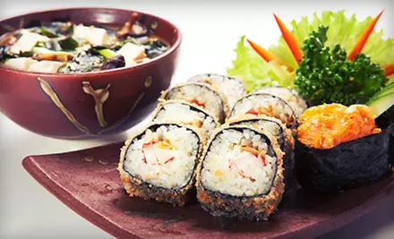 $25 for a Five-Course Sushi Dinner for Two at Kaz Japanese Restaurant (Up to 55% Off) - Primary Image