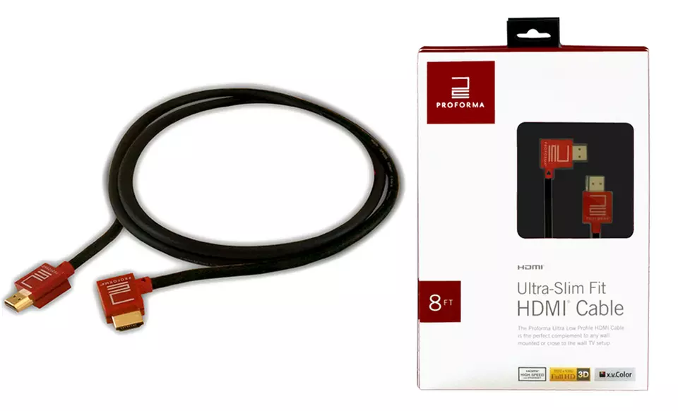 Sony Proforma 4' or 8' Ultra-Slim Full HD HDMI 1.4 Cables - Second Medium