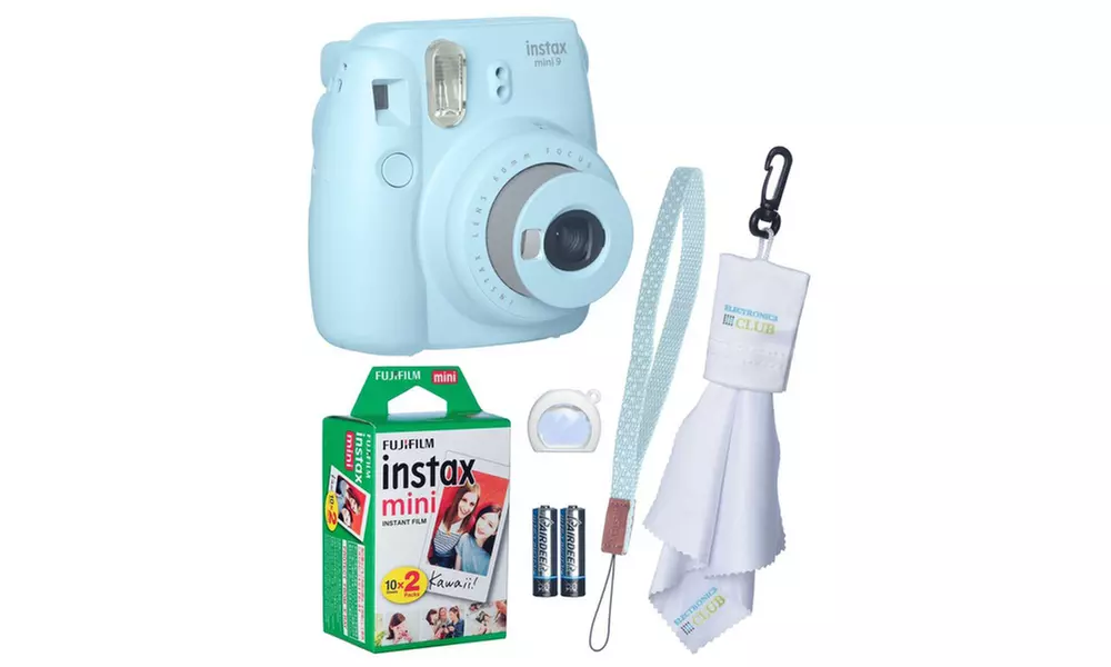 Fujifilm Instax Mini 9 Camera Bundle with Film - Primary Image