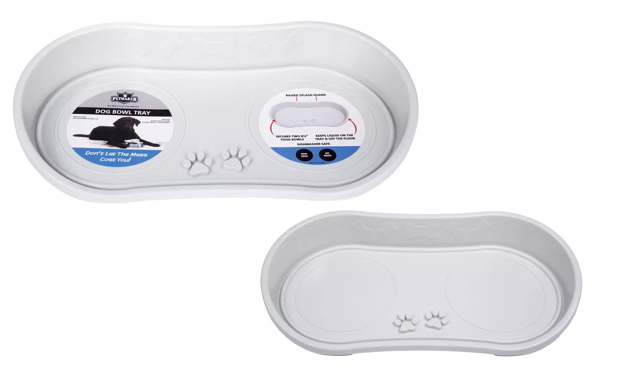 Petmaker Non-Skid Pet-Bowl Tray - Second Medium