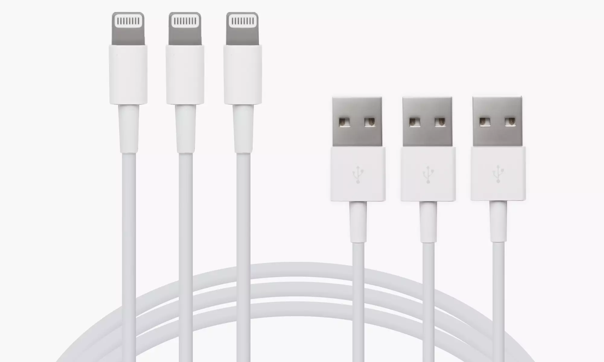  Apple Lightning to USB Cable (1 or 2 Meter Options Available)    - Primary Image