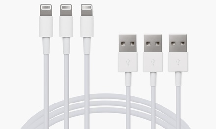 Apple Lightning to USB Cable (1 or 2 Meter Options Available) | Groupon