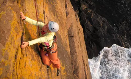 $45 for $90 Toward Rock-Climbing Outings from Acadia Mountain Guides in Bar Harbor - Primary Image