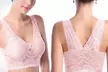 Lot de 2 ou 4 brassières en dentelle sans couture et décolleté profond - Second Medium