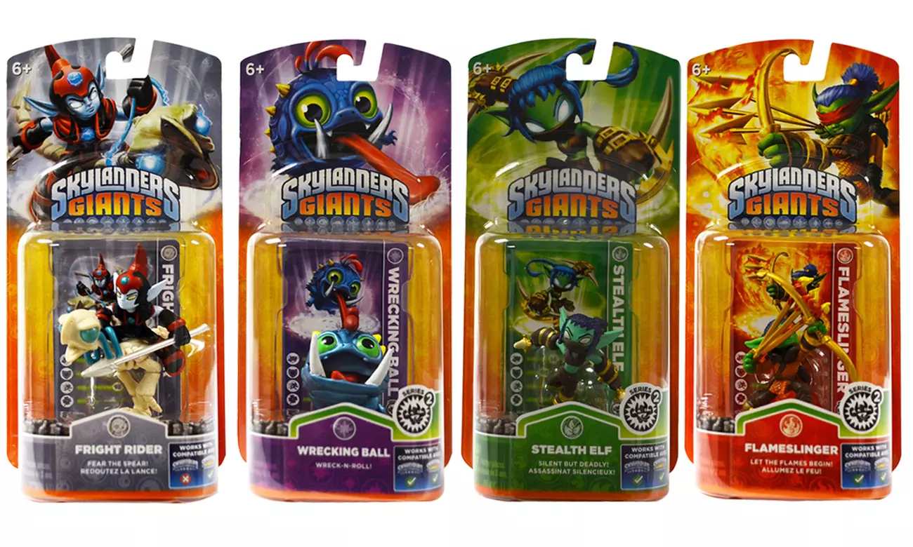 Skylanders Giants Characters (4-Pack) - Second Medium