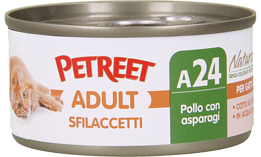 Image 42: Box Petreet per gatti con 60 scatolette da gusti misti