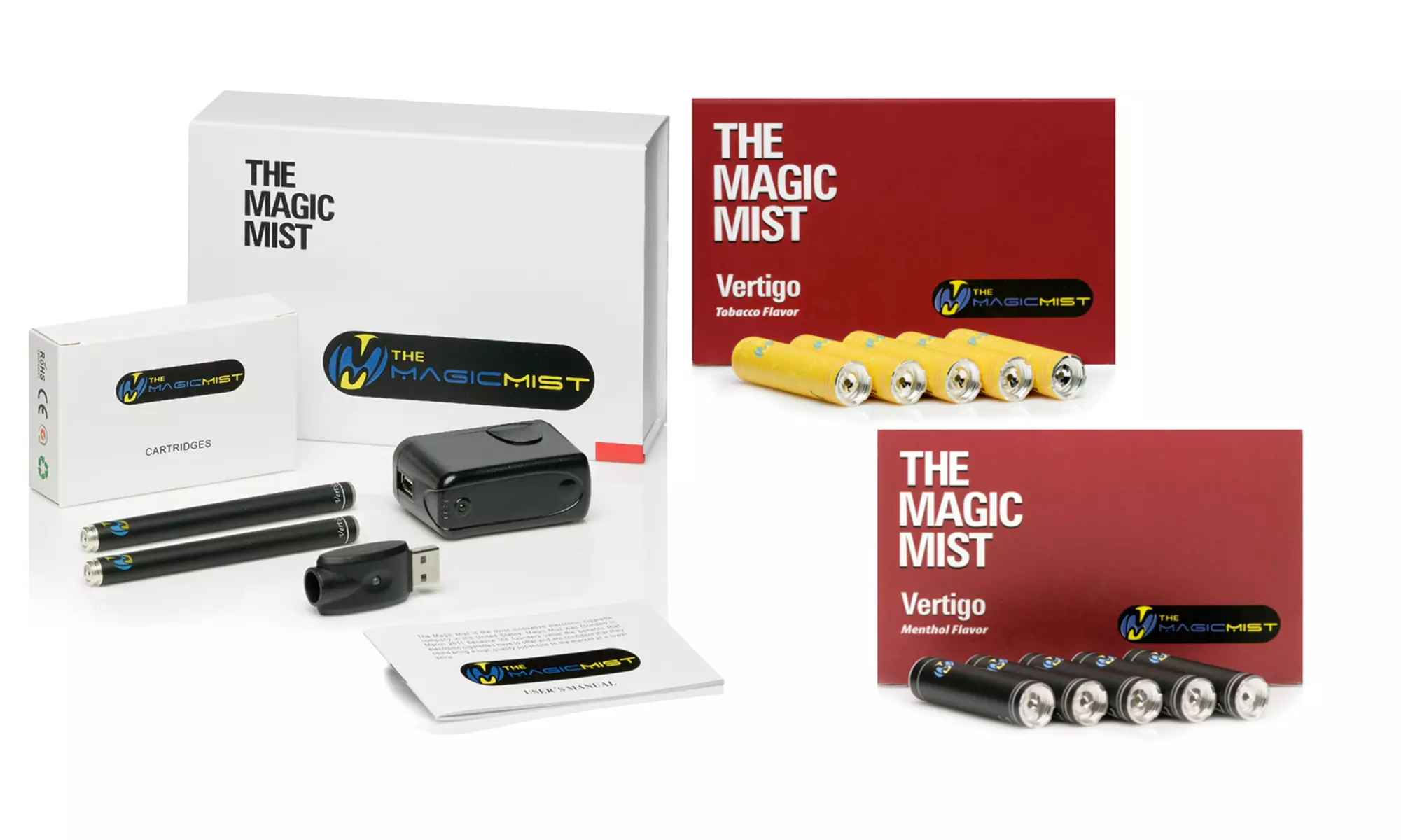 Magic Mist E-cigarette Deluxe Kit - Second Medium