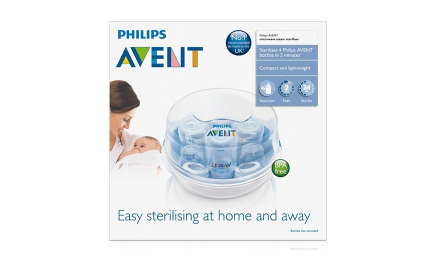 Image 3: Avent Steriliser & Bottle Set