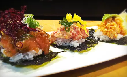 Japanese Cuisine and Sushi at Dinner at Zen Japanese Restaurant (Up to 52% Off). Two Options Available. - Primary Image