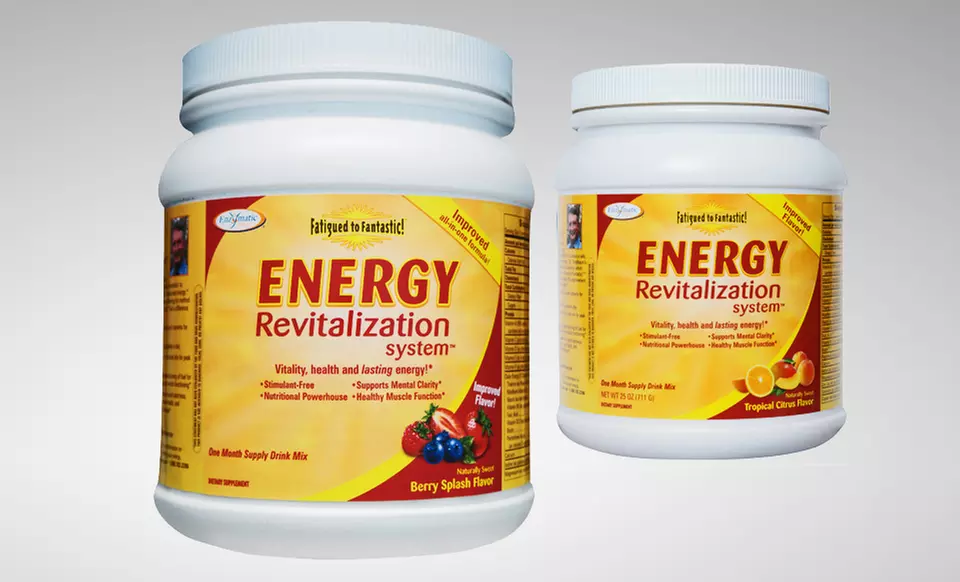 $28.99 for Fatigued to Fantastic Energy Revitalization System ($49.95 List Price). Two Flavors Available. Free Shipping. - Primary Image