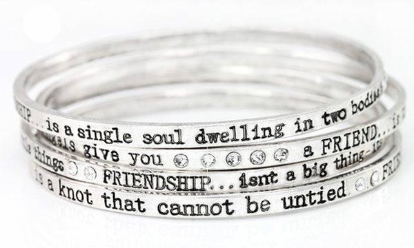 Four friendship clearance bracelets