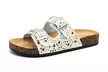 Alexis Bendel Peggy Women Double Buckle Straps Sandals Flip Flop Platform Footbed Sandals - Second Medium