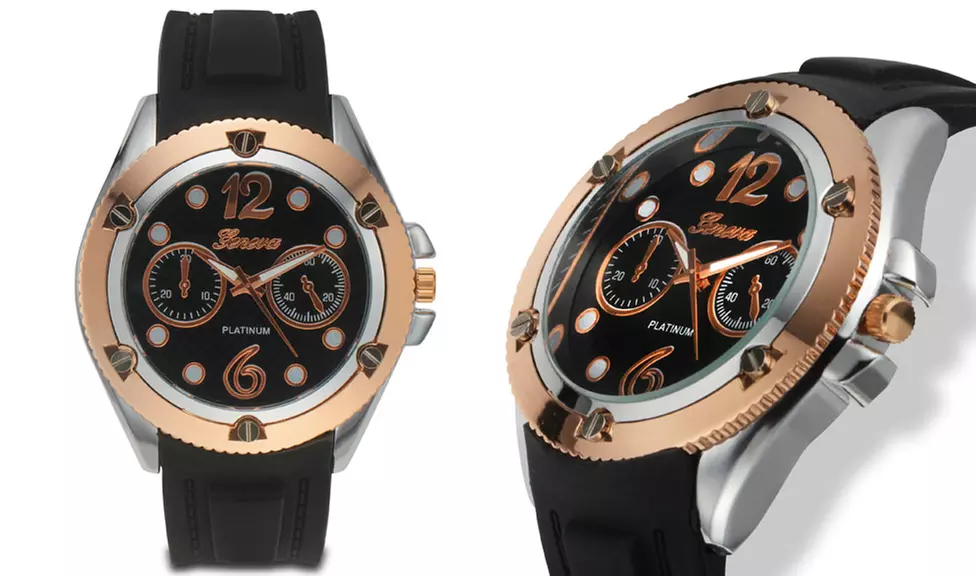 Geneva Platinum Active Collection Men's Watch - Second Medium