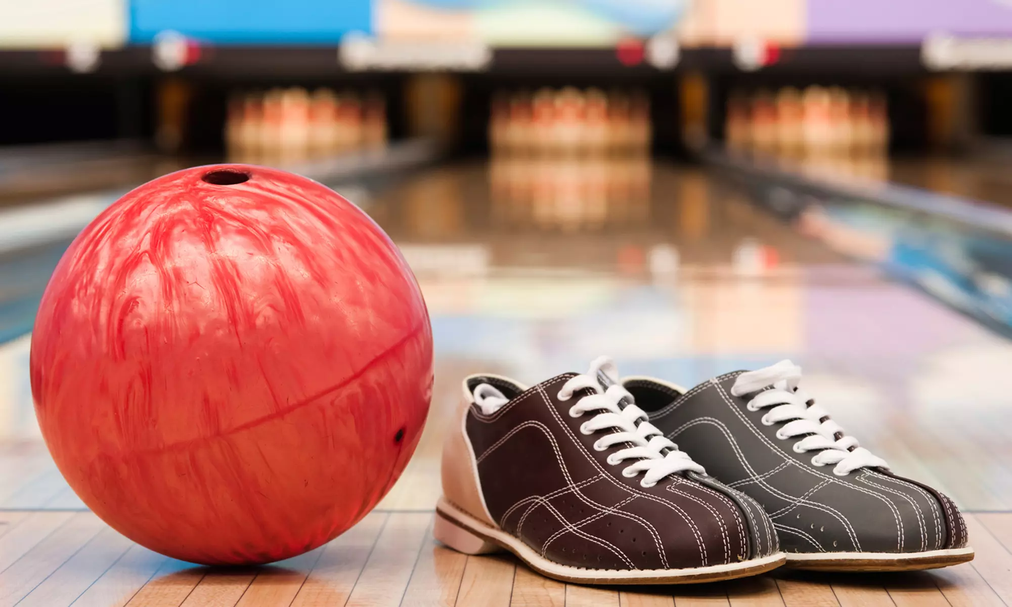Three Games of Bowling and Shoe Rental for Two, Four, or Six at East Land Bowling (Up to 52% Off) - Primary Image