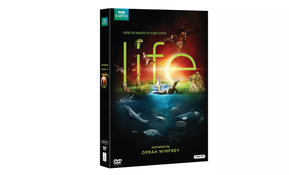 BBC Life 4-Disc DVD or Blu-ray Set Narrated by Oprah Winfrey. Free Returns. - Second Medium