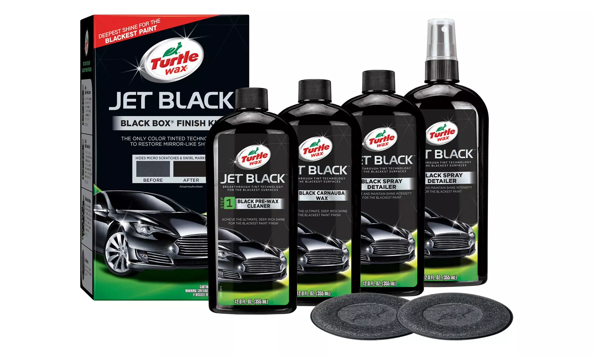 Turtle Wax Detailing Products for Tires and Black Cars (2-Pack) - Primary Image