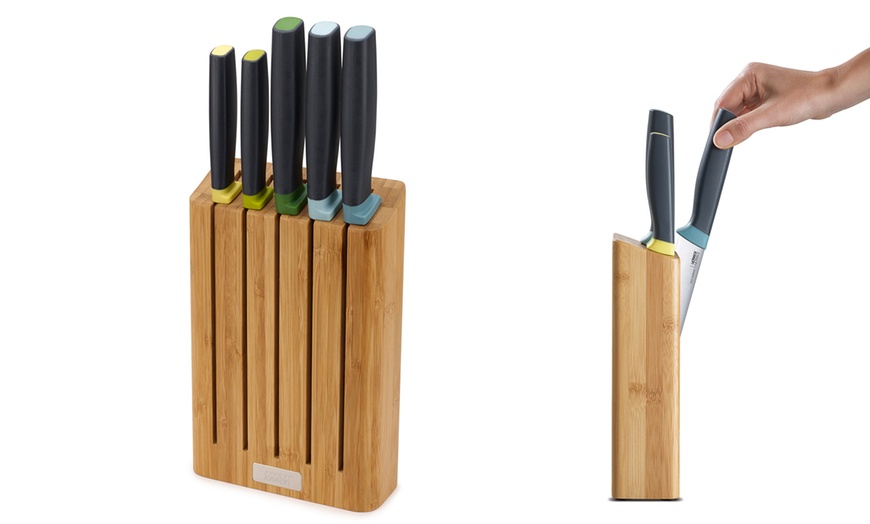 Image 7: Joseph Joseph Bamboo Knife Block