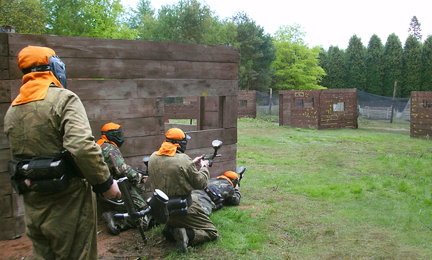 Image 1: Paintball Experience With Lunch