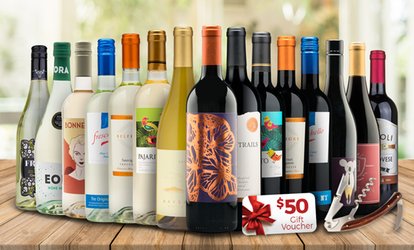 image for Up to 70% Off 15 Bottles of Premium International Wine