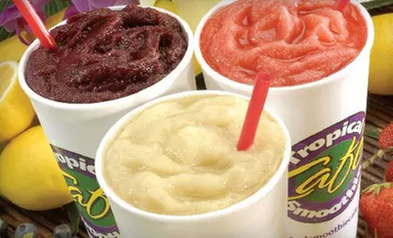 $15 for Six Smoothies at Tropical Smoothie Cafe ($30 Value) - Primary Image