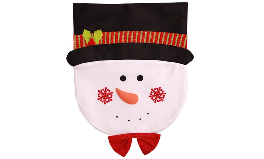 Image 16: Christmas-Themed Chair Cover