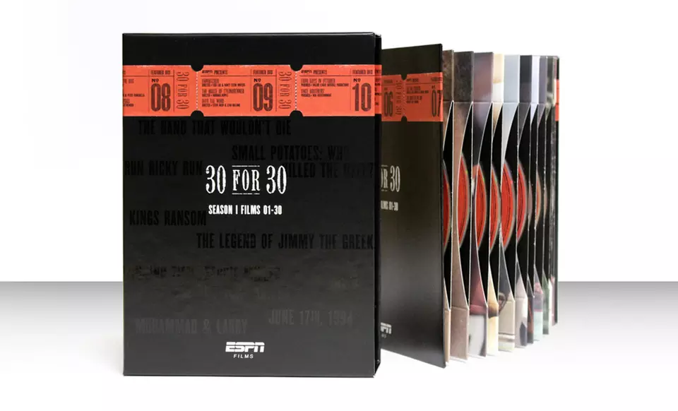 ESPN 30 for 30 Season 1: Films 1–30 on DVD. Free Returns. - Primary Image