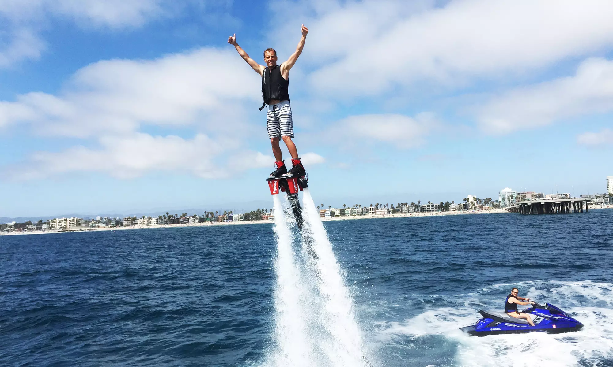 Three-Hour Jetpack/Flyboarding Experience for Two or Four at LA Flyboard (Up to 38% Off)  - Primary Image