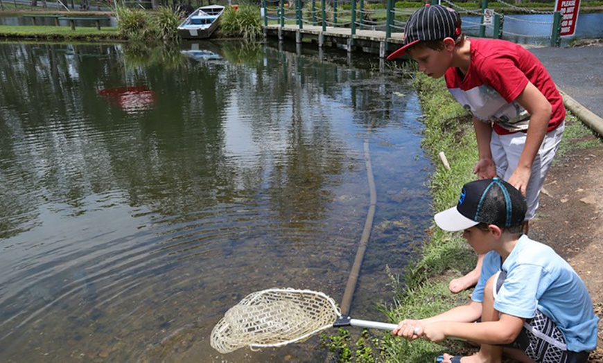 Image 4: Full-Day Fishing, Wildlife Encounter, Paddle Boating & Jumping Castle