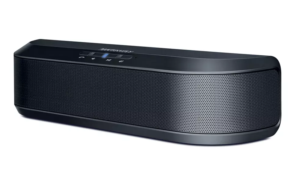 Merkury Innovations Anthem Bluetooth Speaker with Mic in Black, Blue, or Pink - Second Medium