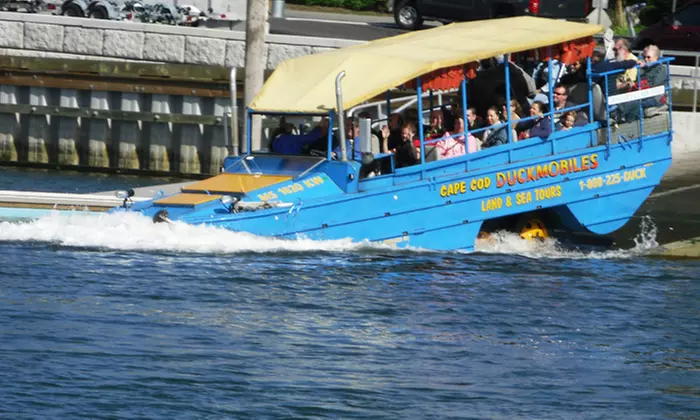 45-Minute Amphibious-Vehicle Tour for Two or Four at Cape Cod Duckmobiles (30% Off) - Primary Image