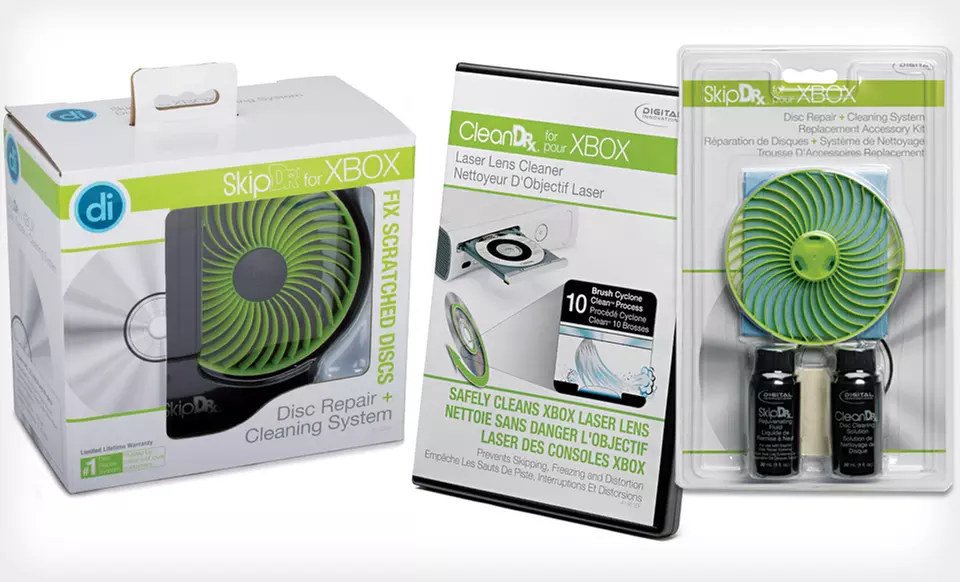 $25 for a SkipDr Xbox or PS3 Cleaning System (Up to $67.97 List Price). Free Shipping and Free Returns. - Primary Image