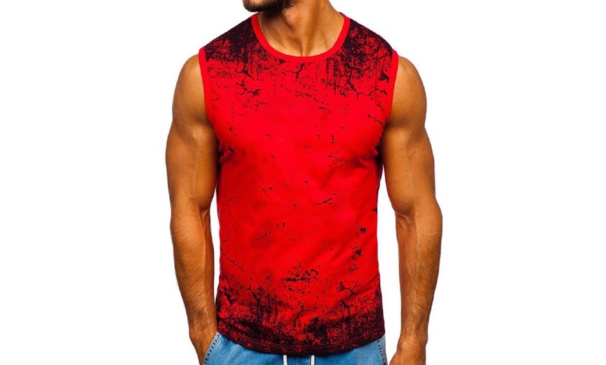 Image 4: Casual tanktop voor heren