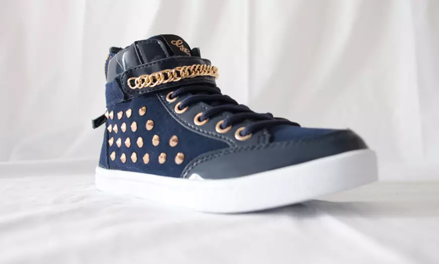 Image 2: Suède Glitz and Glam sneakers