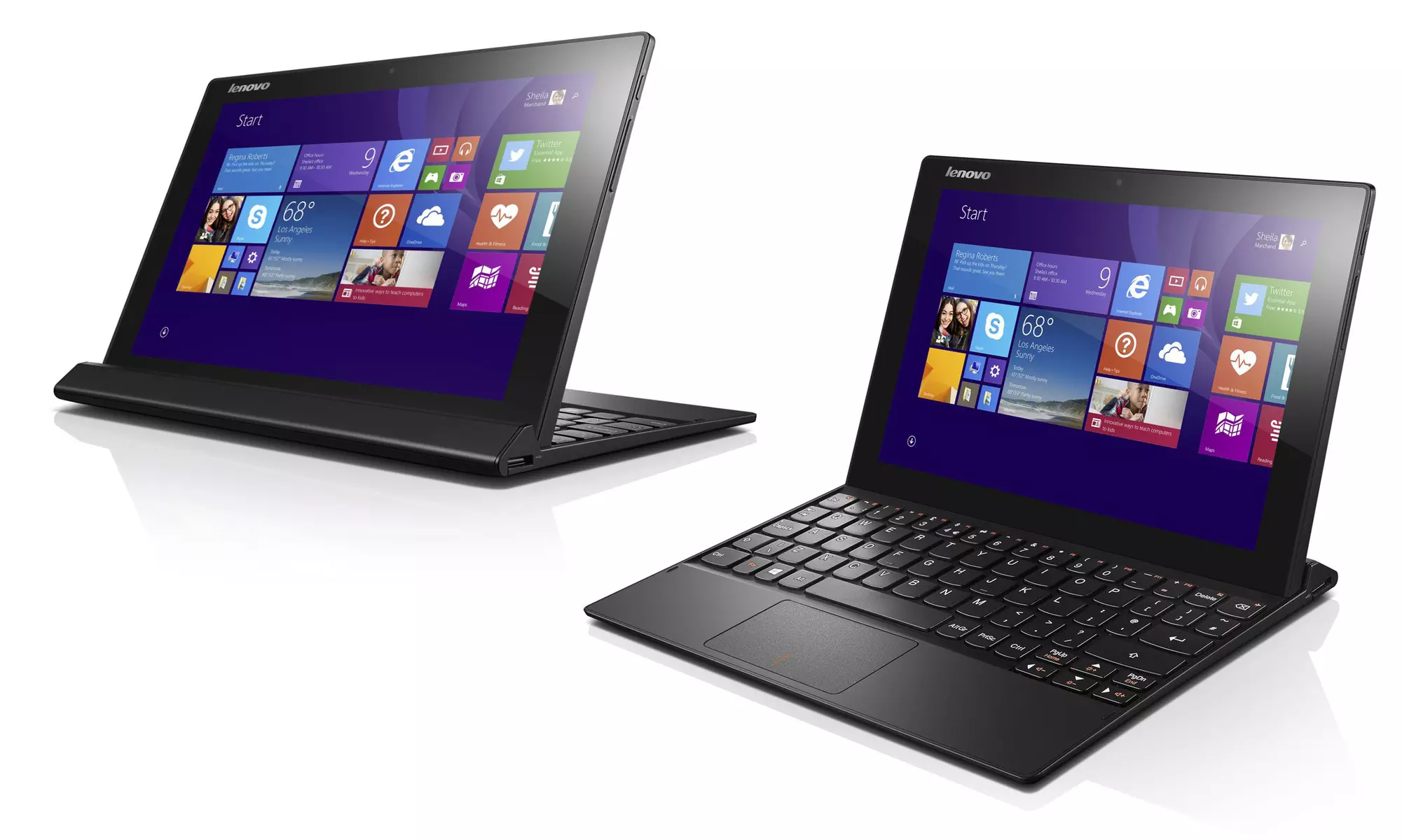 Lenovo IdeaTab Miix 3 64GB 10.1'' Tablet with Quad-Core Processor and Keyboard Dock (Manufacturer Refurbished) - Primary Image