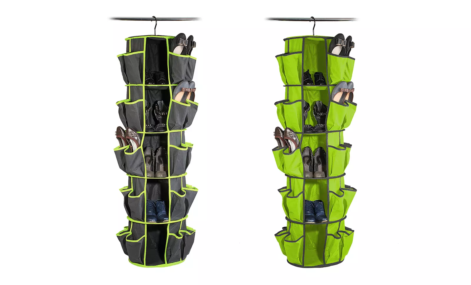 Multi-Pocket Hanging Carousel Organizer - Primary Image