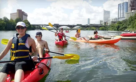 Tandem-Kayak or Standup-Paddleboard Rentals from Congress Avenue Kayaks (Up to 56% Off). Three Options Available.  - Primary Image