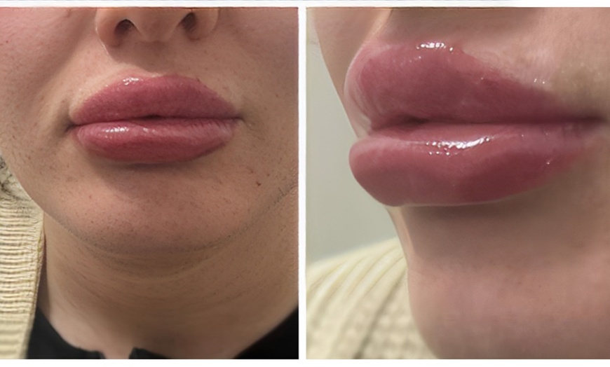 Image 2: 1ml or 2ml Dermal Filler Treatment on Lips with Consultation