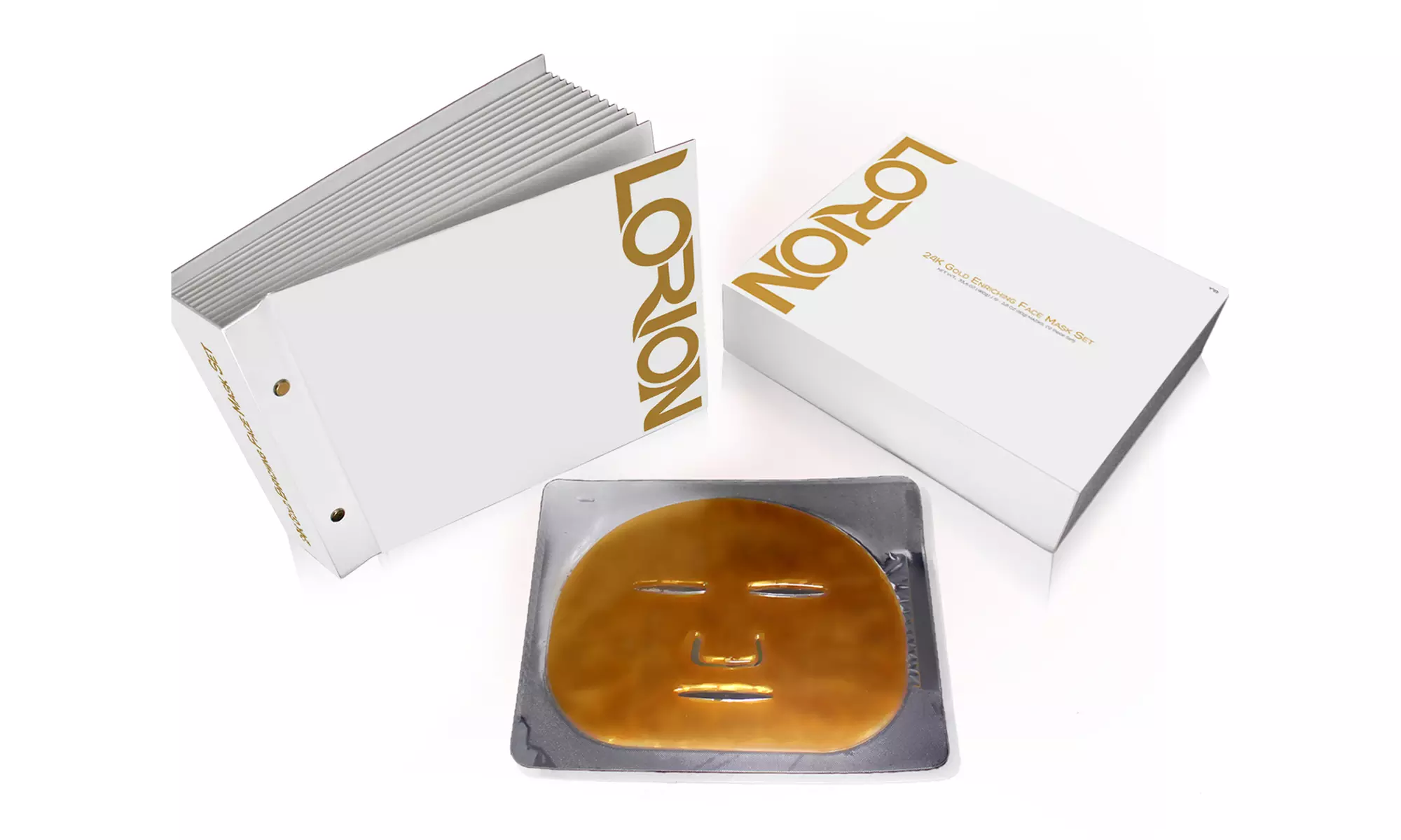 12-Month Supply of Lorion 24K Gold Enriching Face Masks - Primary Image