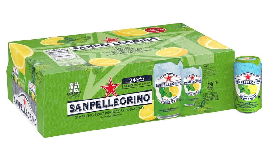 Image 1: 24 San Pellegrino 330ml Cans